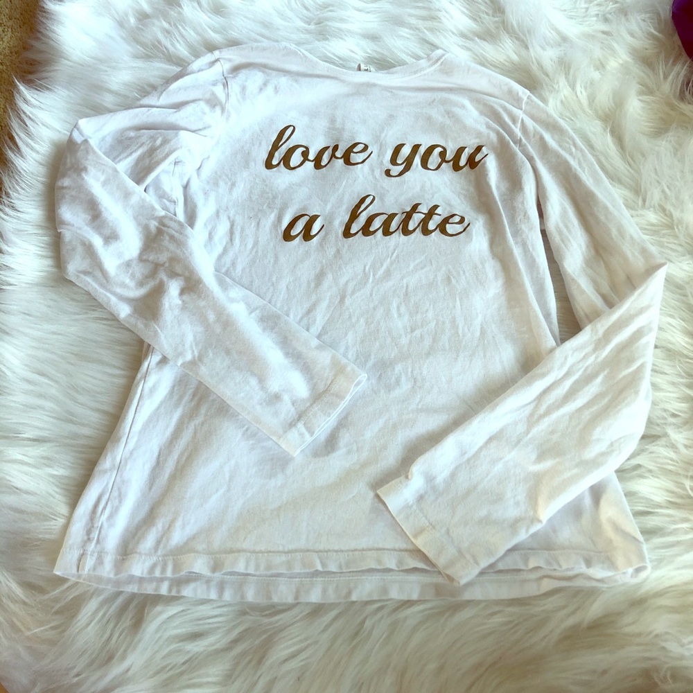 Love you a latte long sleeve